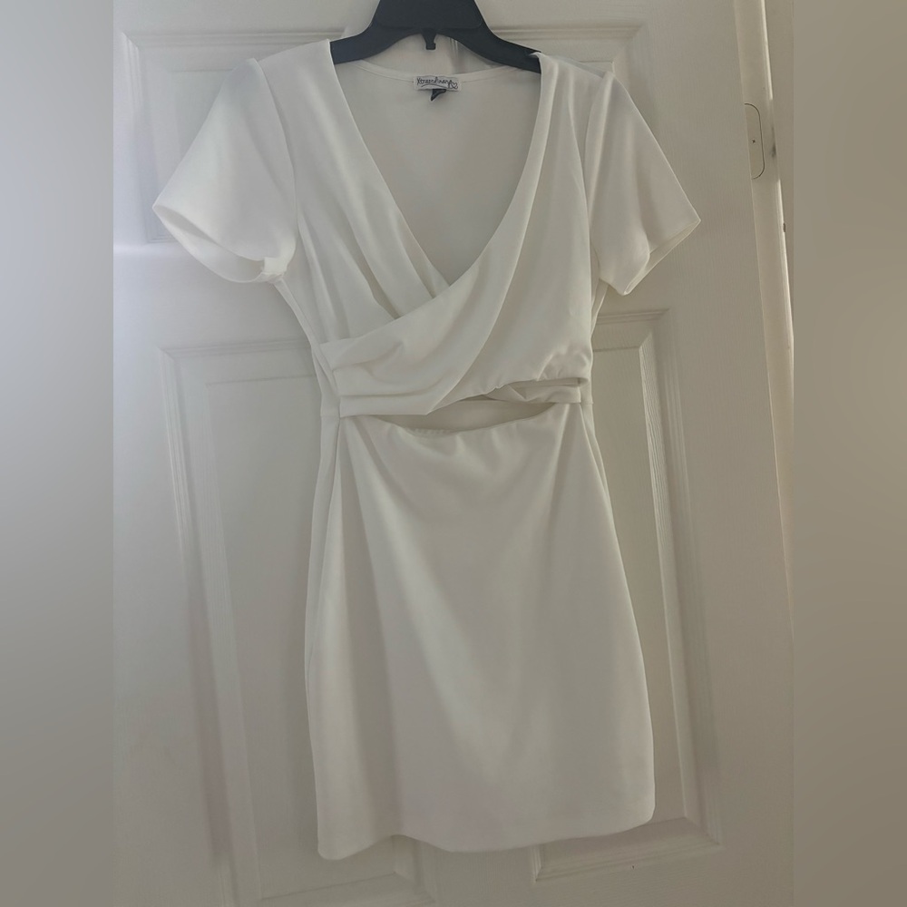 White Homecoming dress